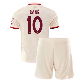 Bayern Munich Leroy Sane #10 Tredje Kläder Barn 2024-25 Kortärmad (+ Korta byxor)